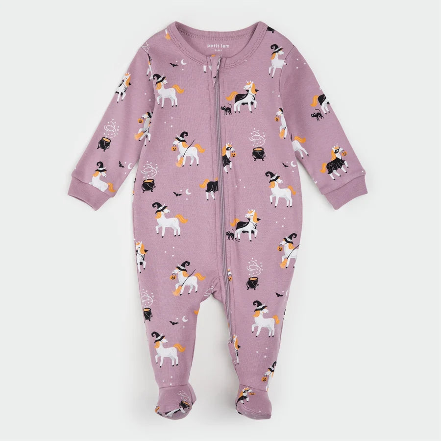 PETIT LEM  - UNISEX FOOTED SLEEPER 26FRS13P24-B
