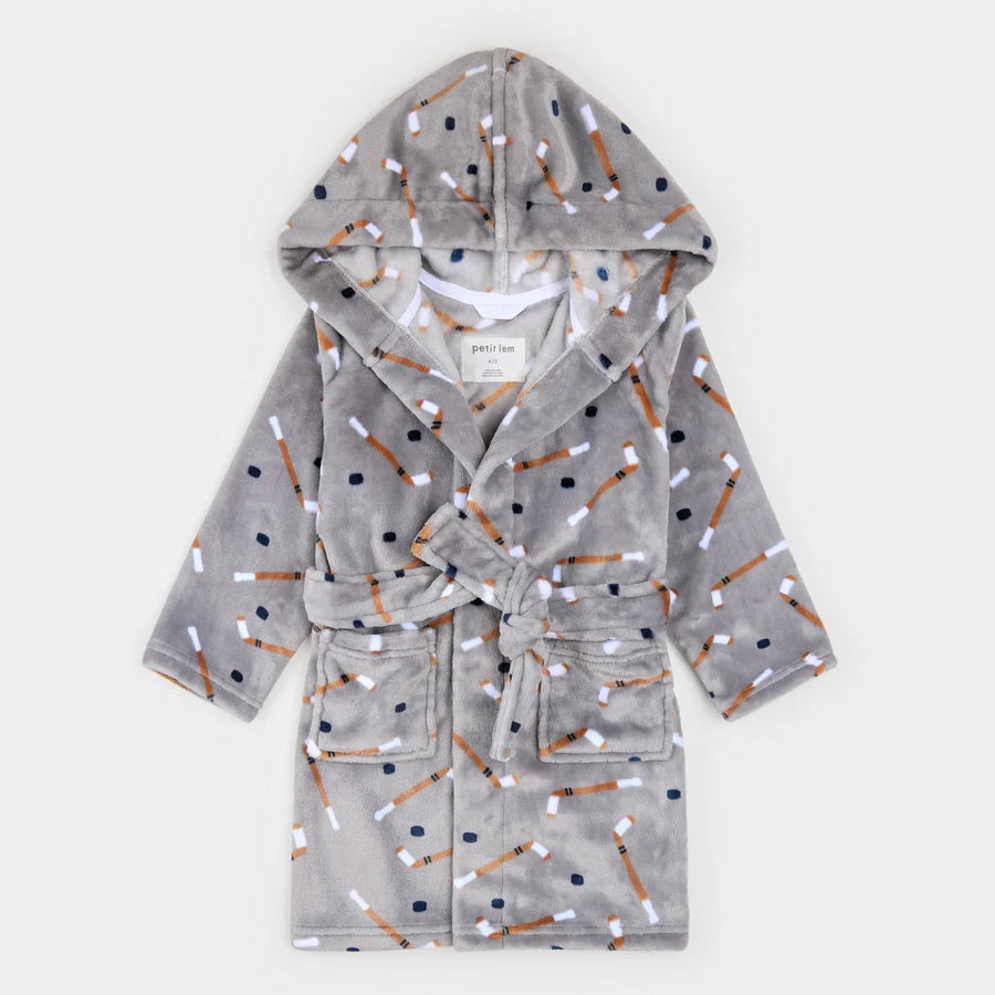 PETIT LEM - ROBE KNIT-GREY MD.