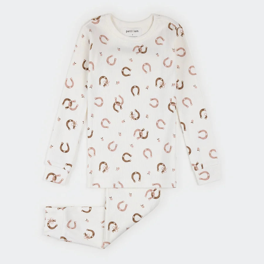 PETIT LEM  - GIRLS LONG / LONG PJ SET 26FRS31Q35-K