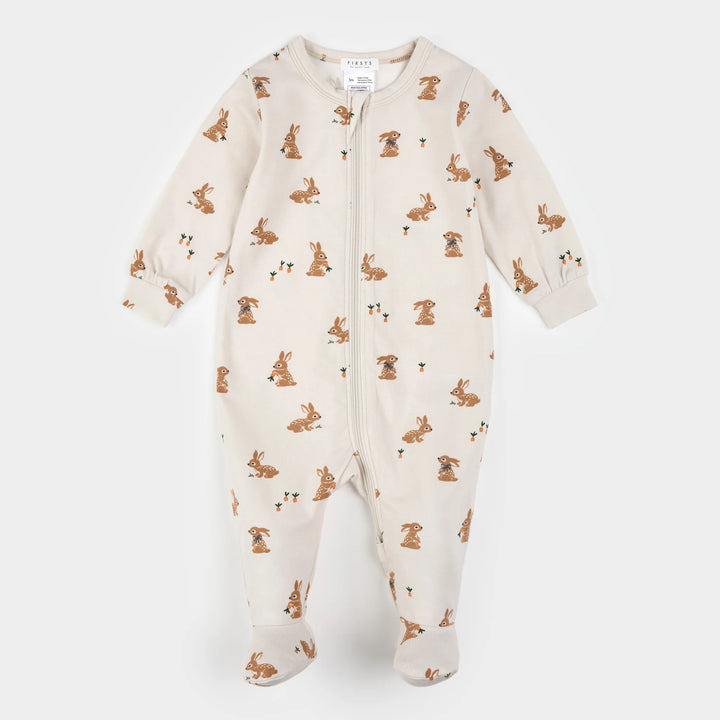 PETIT LEM - FOOTED SLEEPER 26SGL34P01-B