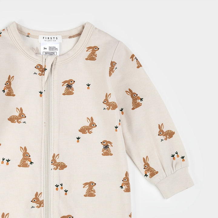 PETIT LEM - FOOTED SLEEPER 26SGL34P01-B