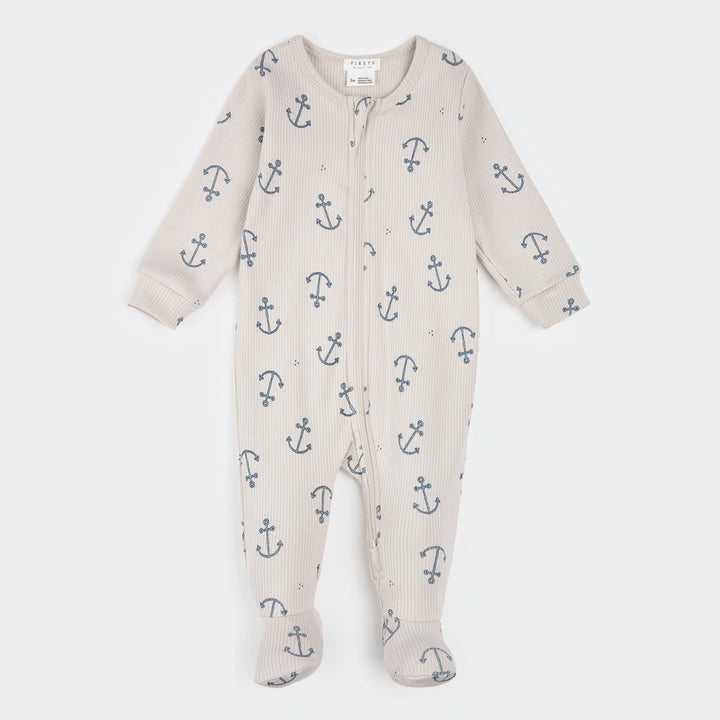 PETIT LEM - FOOTED SLEEPER 26SGL35P02