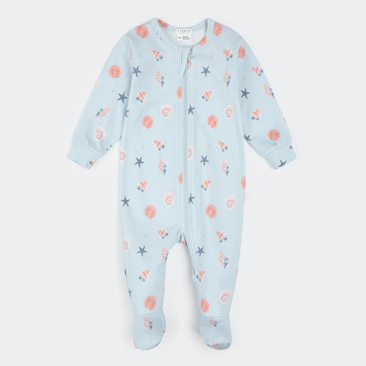 PETIT LEM - FOOTED SLEEPER 26SGL36P02