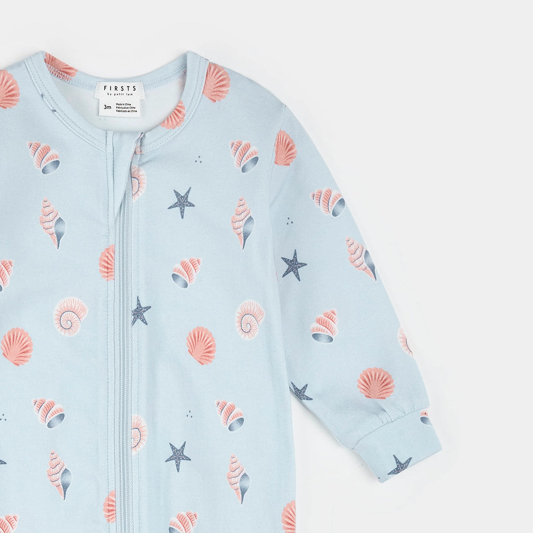 PETIT LEM - FOOTED SLEEPER 26SGL36P02