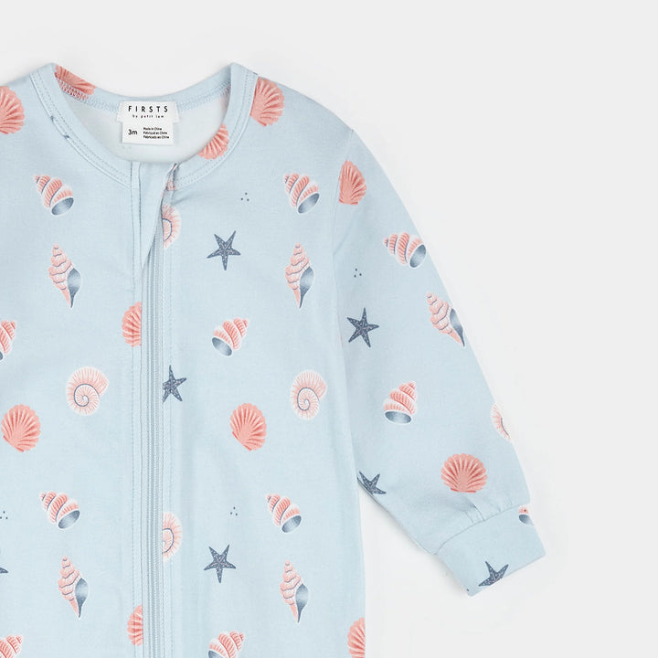 PETIT LEM - FOOTED SLEEPER 26SGL36P02