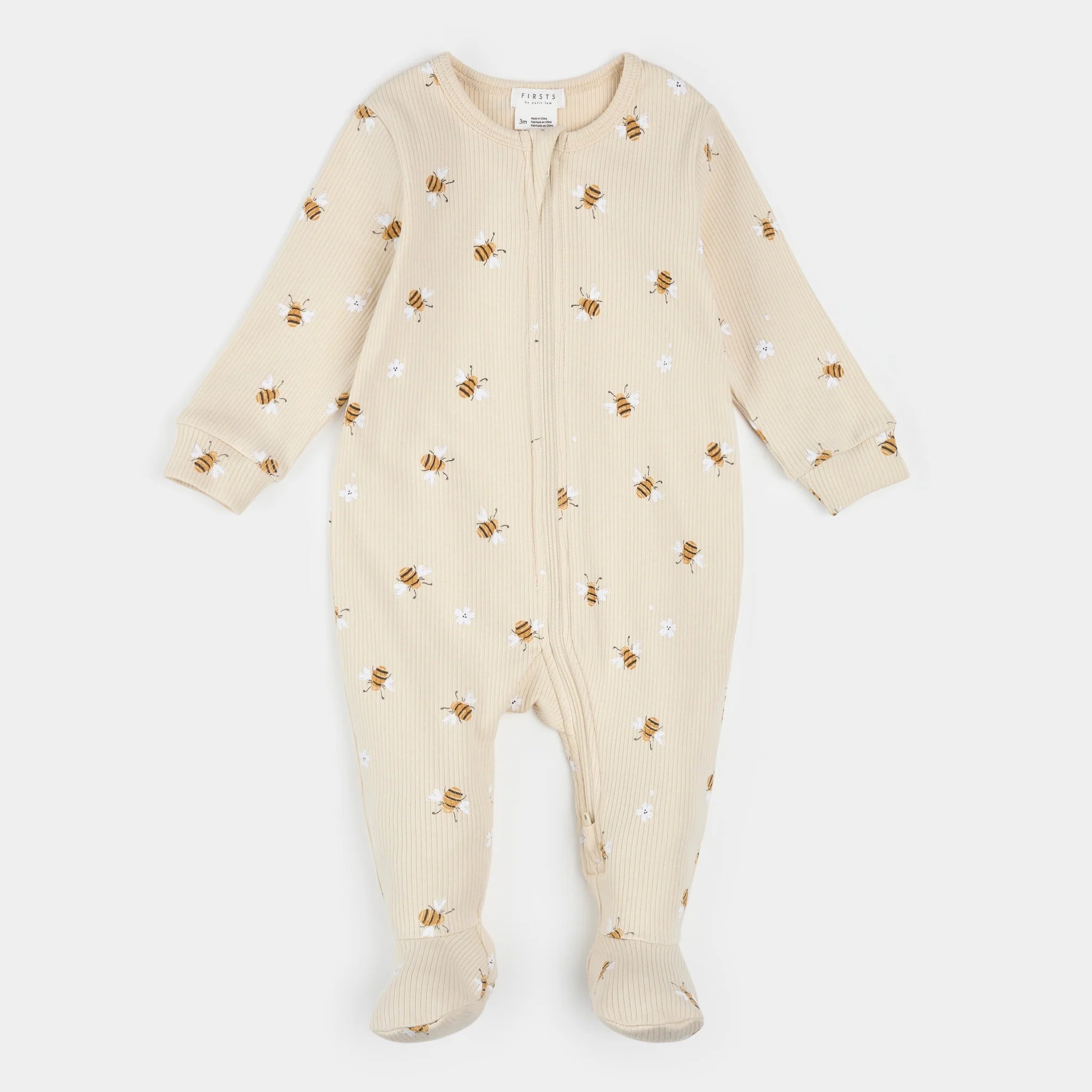 PETIT LEM - FOOTED SLEEPER 26SGL38P02