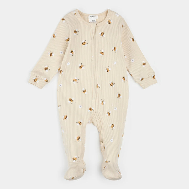 PETIT LEM - FOOTED SLEEPER 26SGL38P02