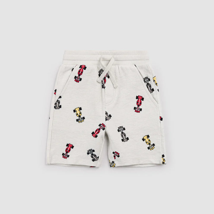 MILES THE LABEL - BOYS RACE CAR SHORTS