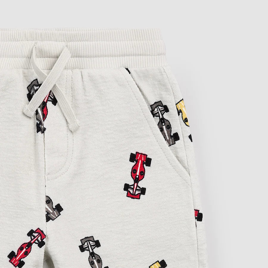 MILES THE LABEL - BOYS RACE CAR SHORTS