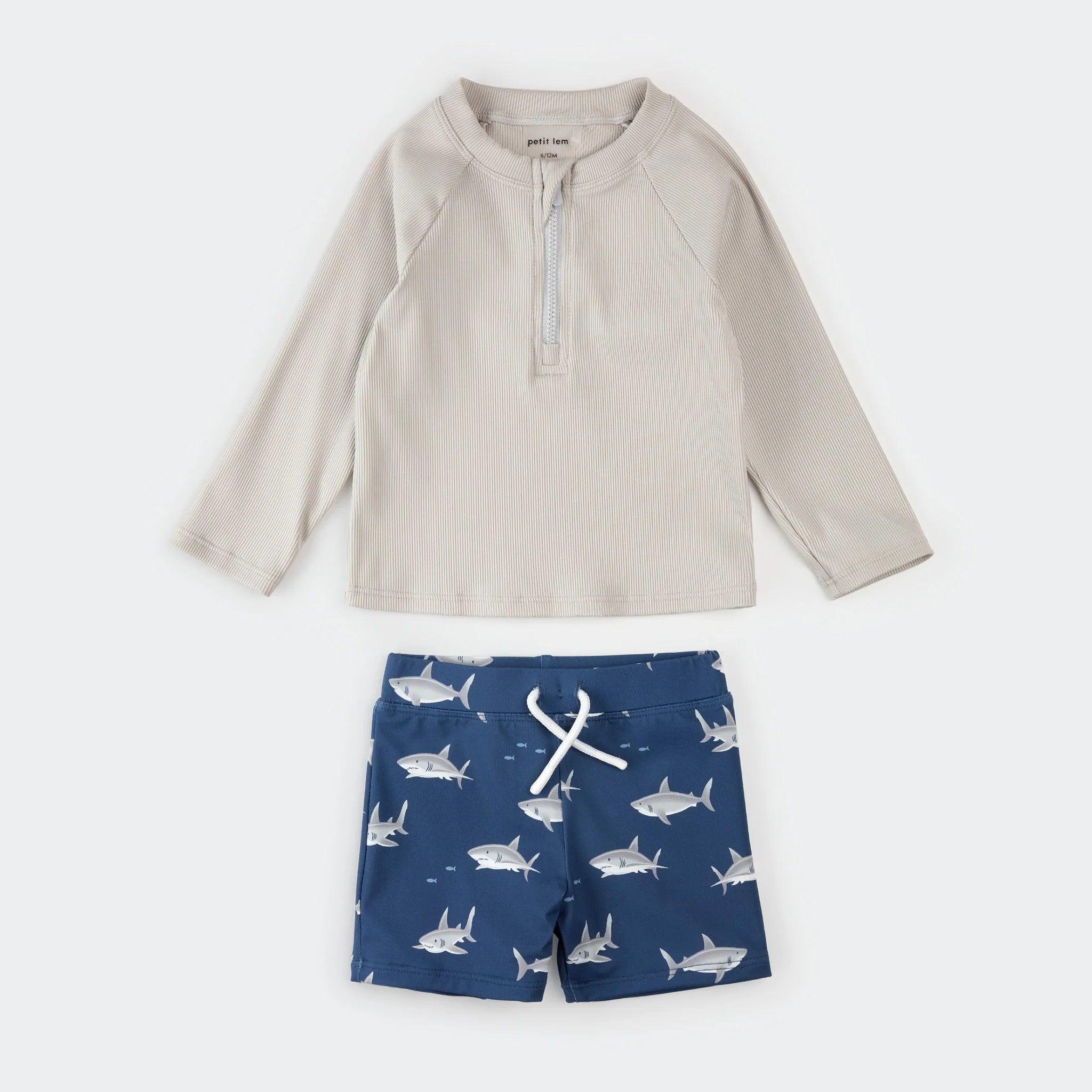 PETIT LEM - BOY RASHGUARD SET 26SRM04M04
