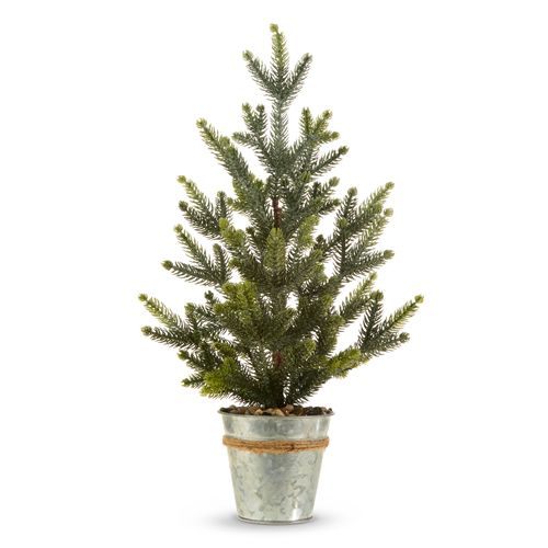 RAZ IMPORT- 18" POTTED PINE TREE 