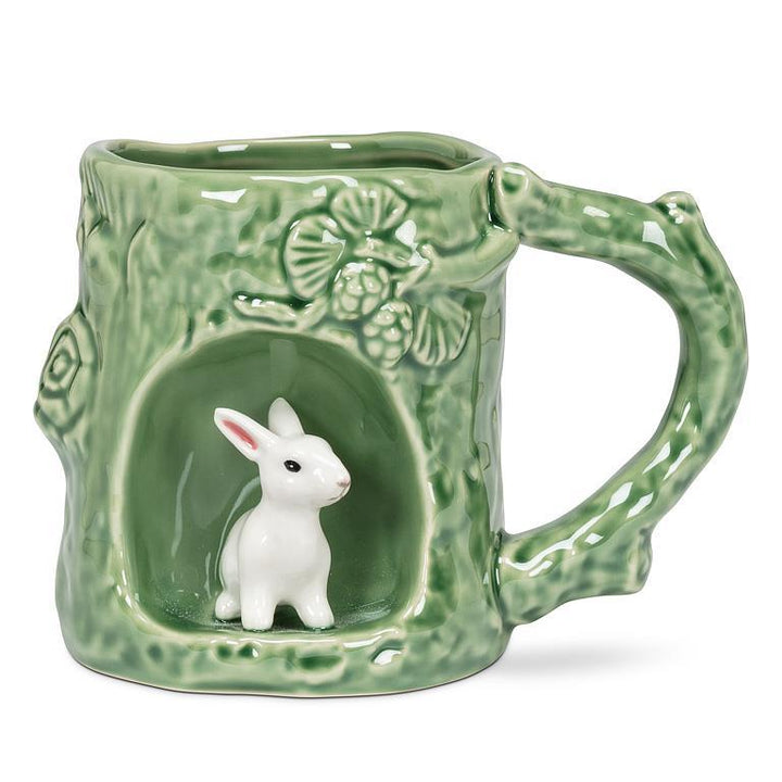 ABBOTT - TREE LOOK MUG W/BUNNY