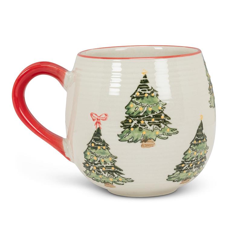 ABBOTT - CHRISTMAS TREE BALL MUG-6"L(16OZ)