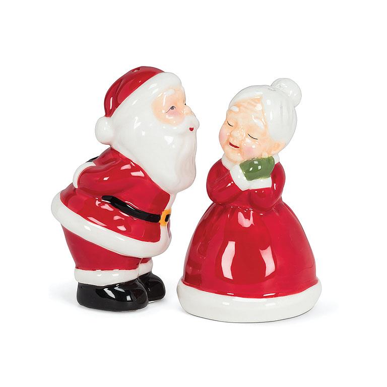 ABBOTT - KISSING COUPLE S&P SHAKERS -3.5"H