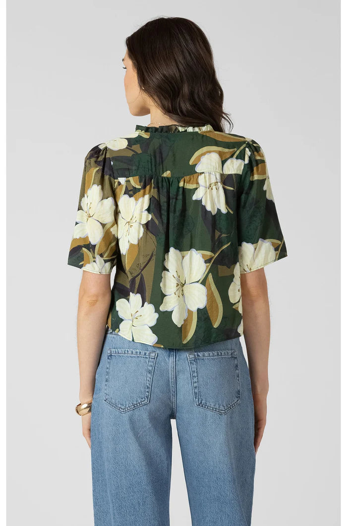 DEX - WOMEN'S BUTTON FRONT BLOUSE