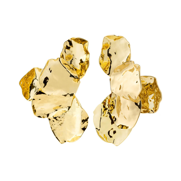 PILGRIM - VIREL EARRINGS GOLD-PLATED