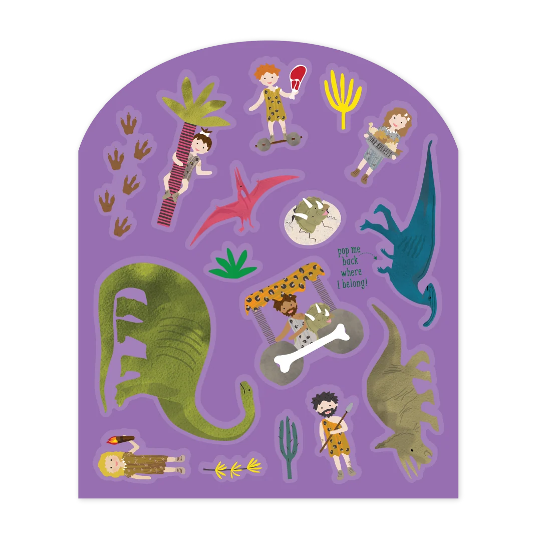 FLOSS & ROCK - STICK & PLAY DINO