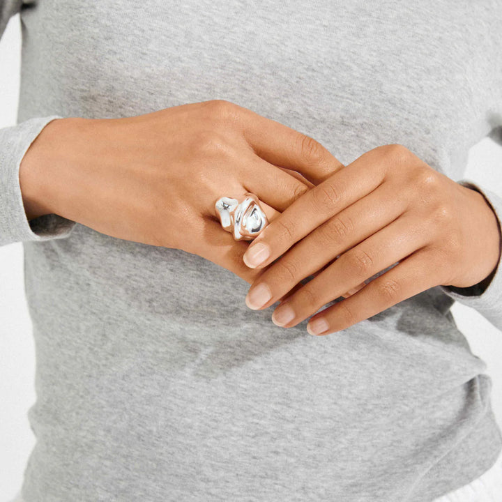 PILGRIM - (W) Ring : Johnnie : Silver Plated - Silver Plated