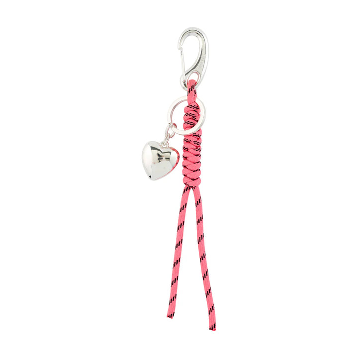 PILGRIM - AERUN KEY HANGER, PINK/SILVER-PLATED
- SILVER PLATED