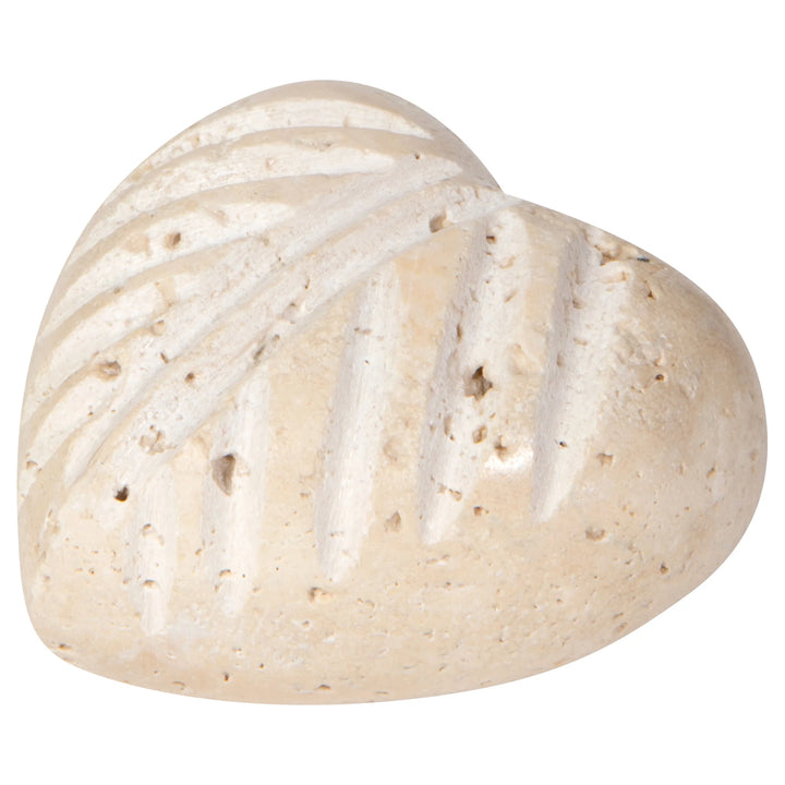 DANICA - Beige Marble Heart Medium