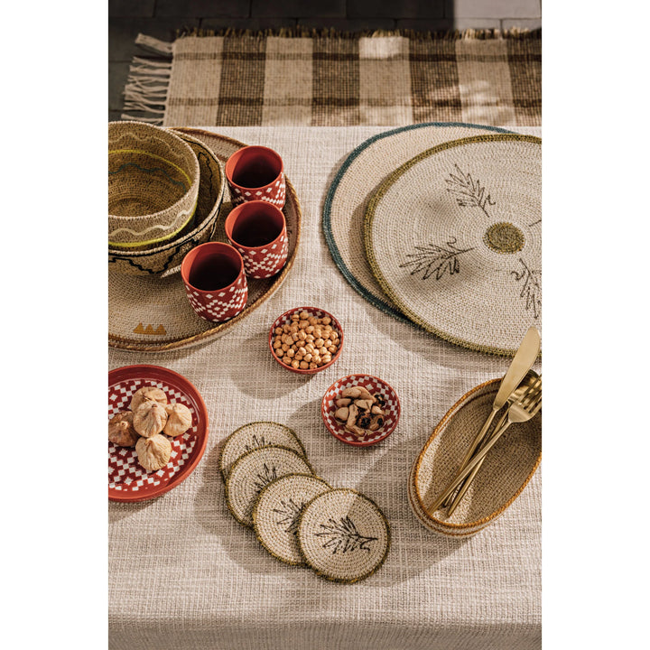 DANICA - SET/4 DIP DISH BARRO