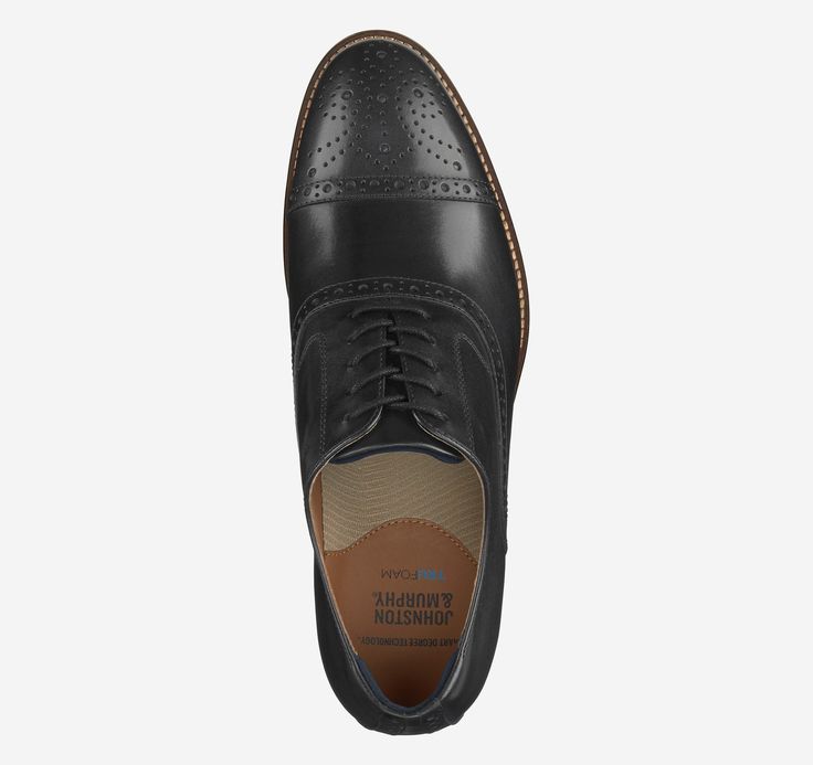 JOHNSTON & MURPHY- MEN'S CONARD 2.0 CAP DRESS SHOE