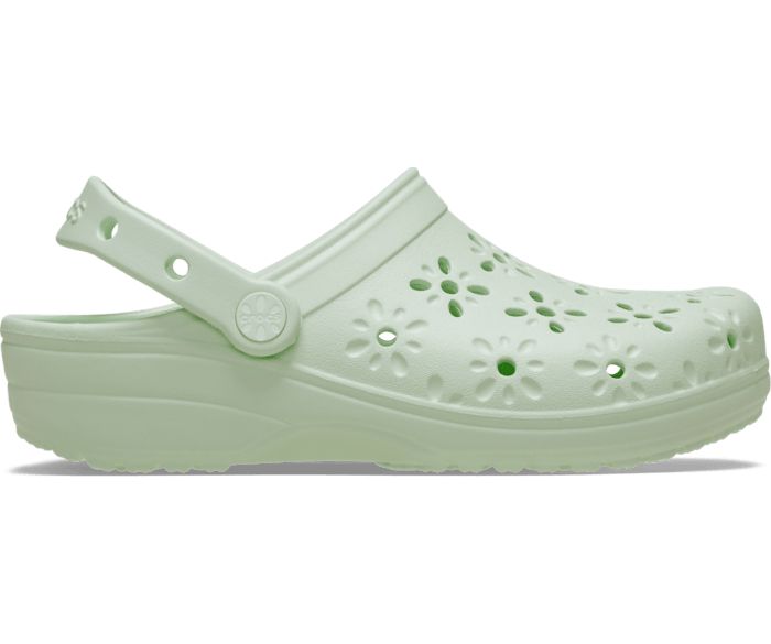 CROCS- FLORAL CUT-OUT CLOG