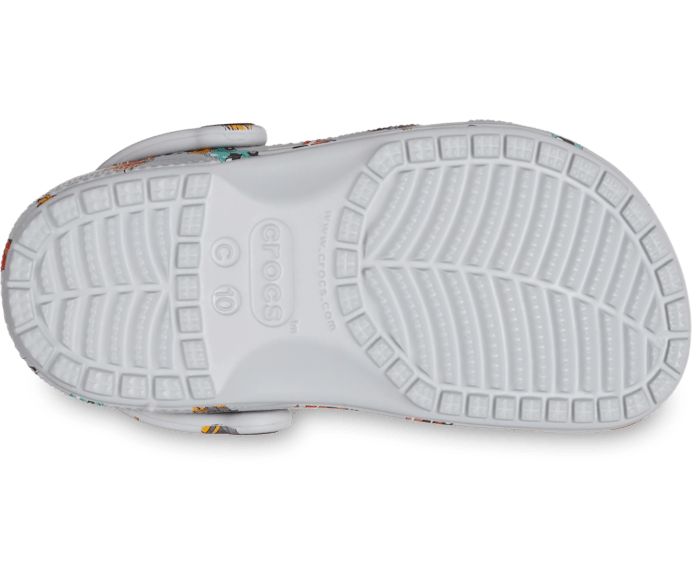 CROCS- KIDS CLASSIC RACE CARS GRAPHIC CLOG