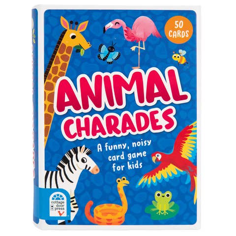 Animal Charades Card Game for Kids