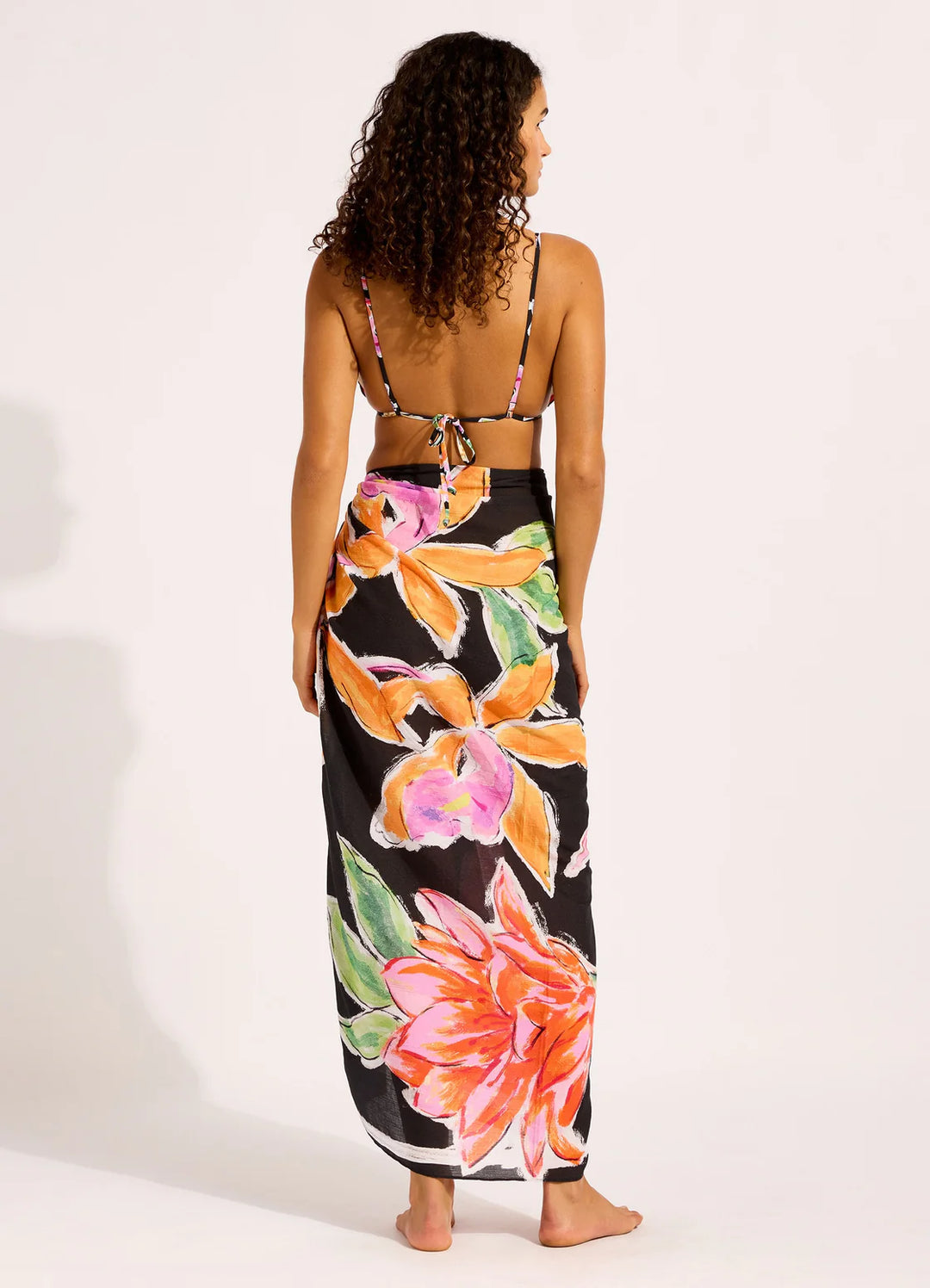 SEAFOLLY- Hothouse Flowers Floral Sarong