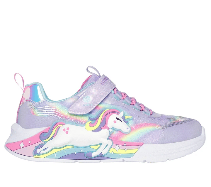 SKECHERS- KIDS S-LIGHTS: UNICORN CHASER SNEAKER