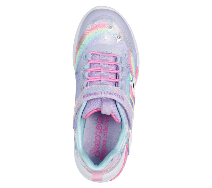 SKECHERS- KIDS S-LIGHTS: UNICORN CHASER SNEAKER