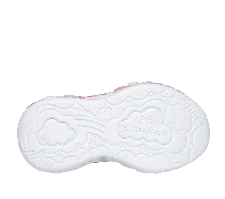 SKECHERS- LITTLE KIDS S-LIGHTS: ETERNAL HEART LIGHTS SNEAKER