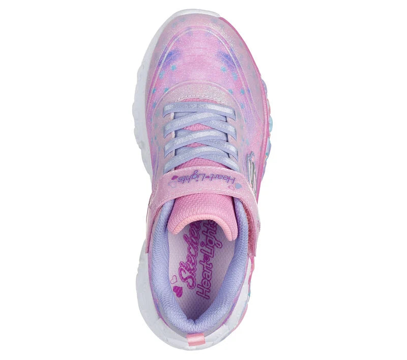 SKECHERS- KIDS S-LIGHTS: ETERNAL HEART LIGHTS SNEAKER