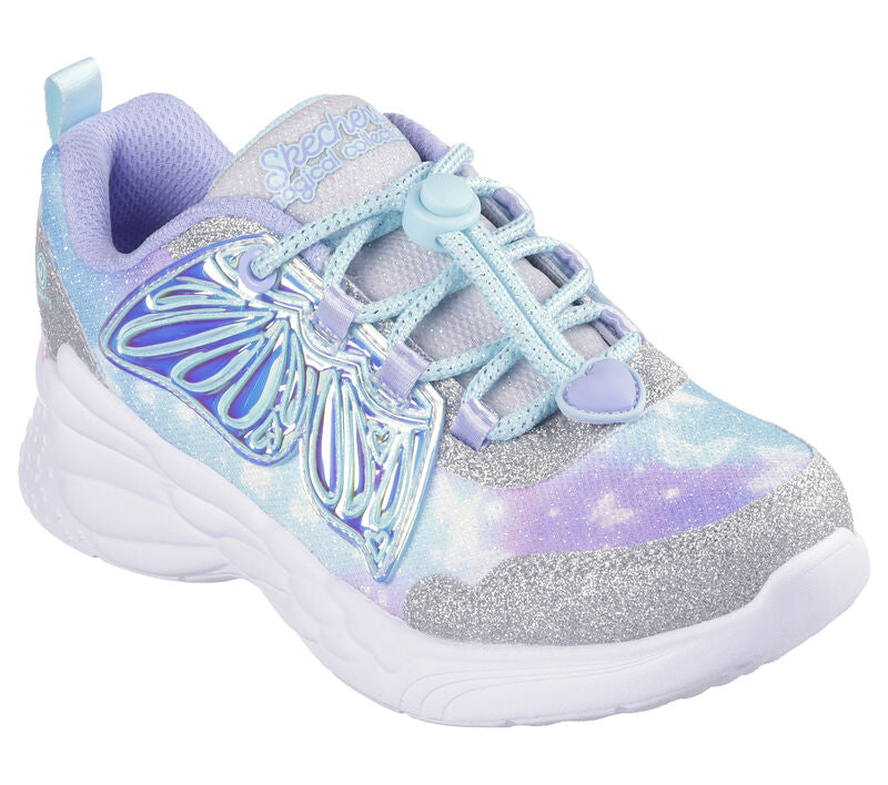 SKECHERS- KIDS DREAM RACER- WING BRITES SNEAKER