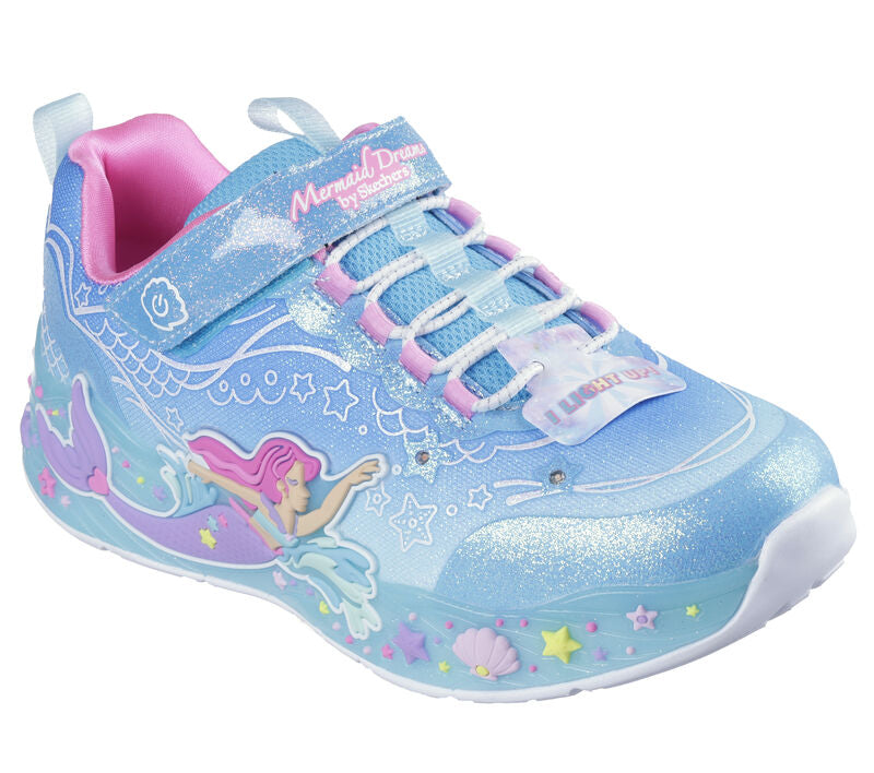 SKECHERS- KIDS S-LIGHTS: MERMAID DREAMS SNEAKER