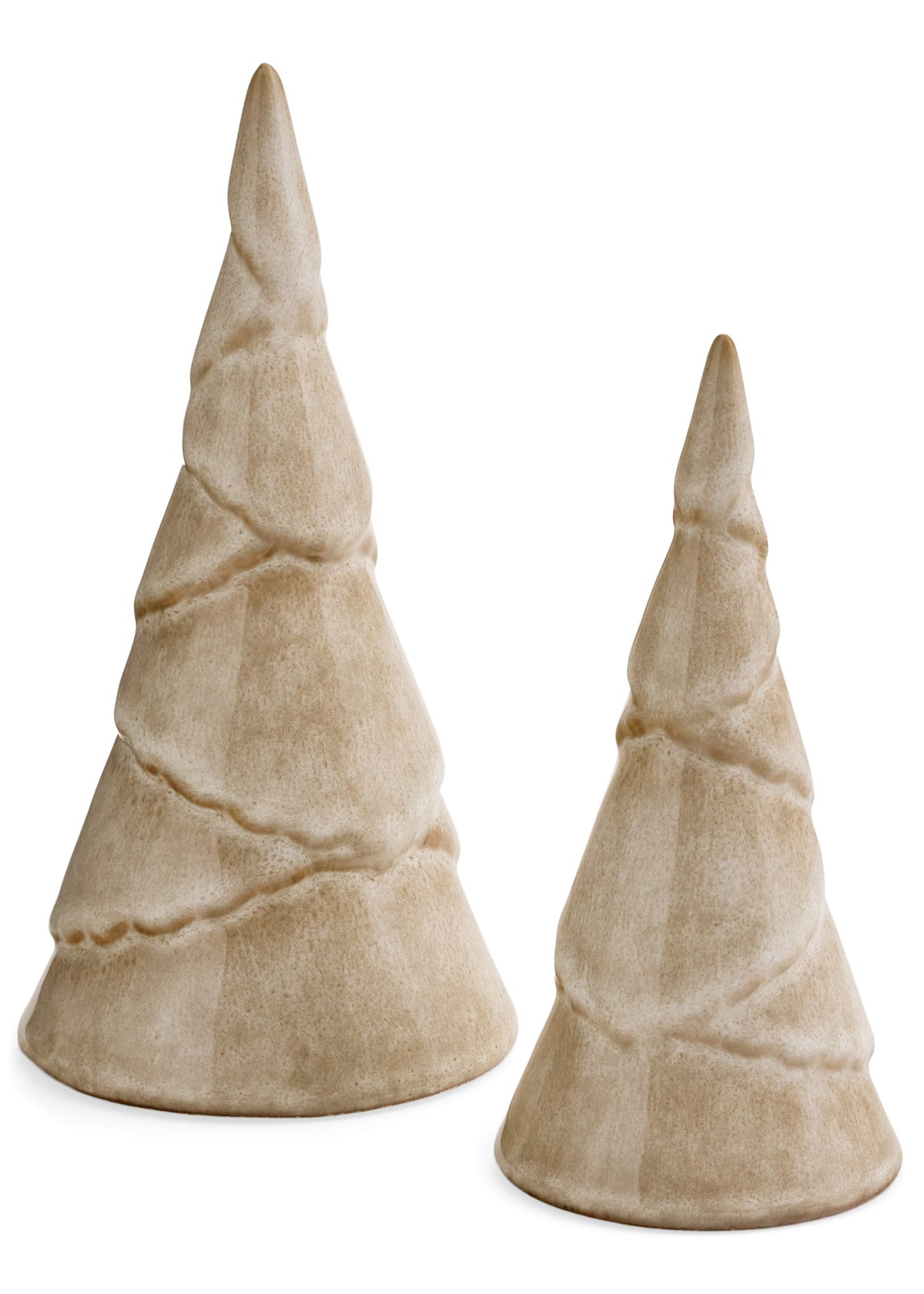 ADV - DECO LG TREE CERAMIC BEIGE 3.5X7
