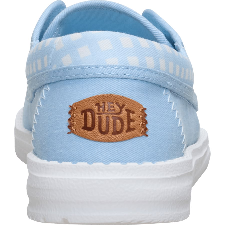 HEY DUDE - WOMEN'S WENDY CRU GINGHAM