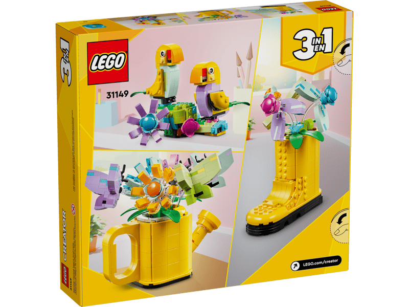 LEGO - CREATOR FLOWERS IN WATERING CAN