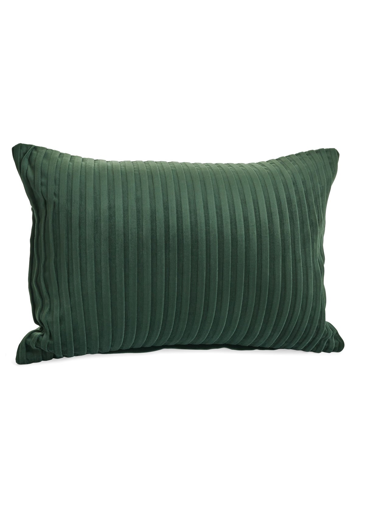 ADV - CUSHION RIB POLYVELVET GREEN 14