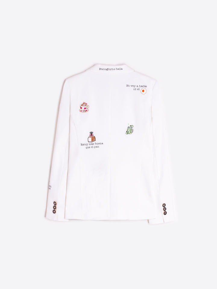 VILAGALLO - HELEN EMB JACKET