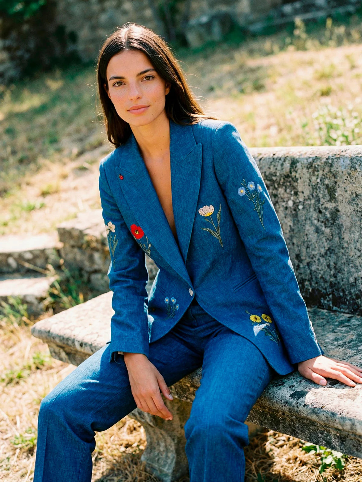 VILAGALLO - WOMEN'S SOPHIA EMB JACKET