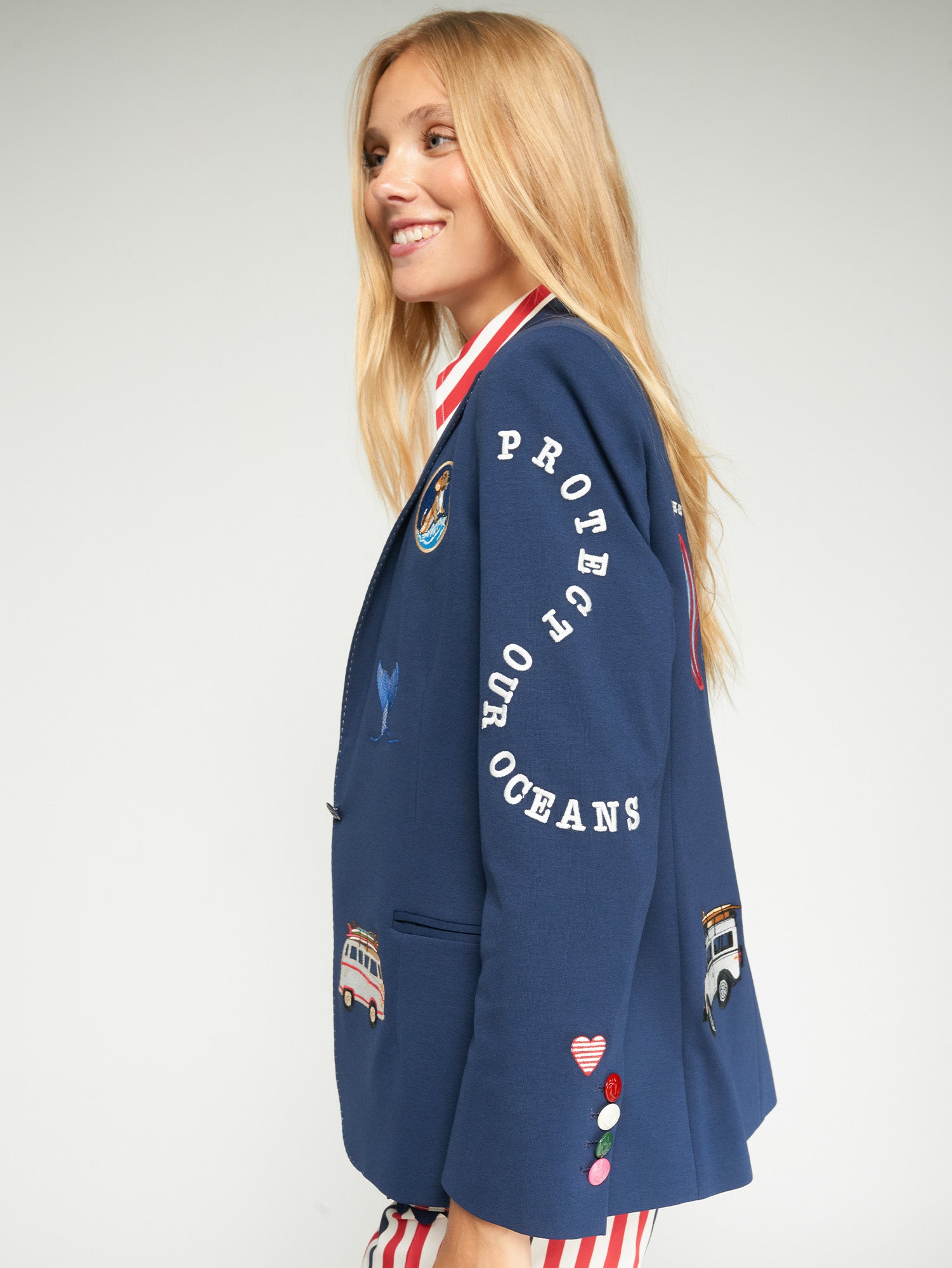 VILAGALLO - HANNAH EMB JACKET