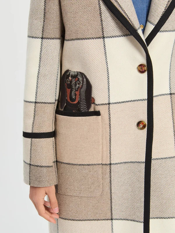 VILAGALLO - WOMEN'S PIPA EMB COAT