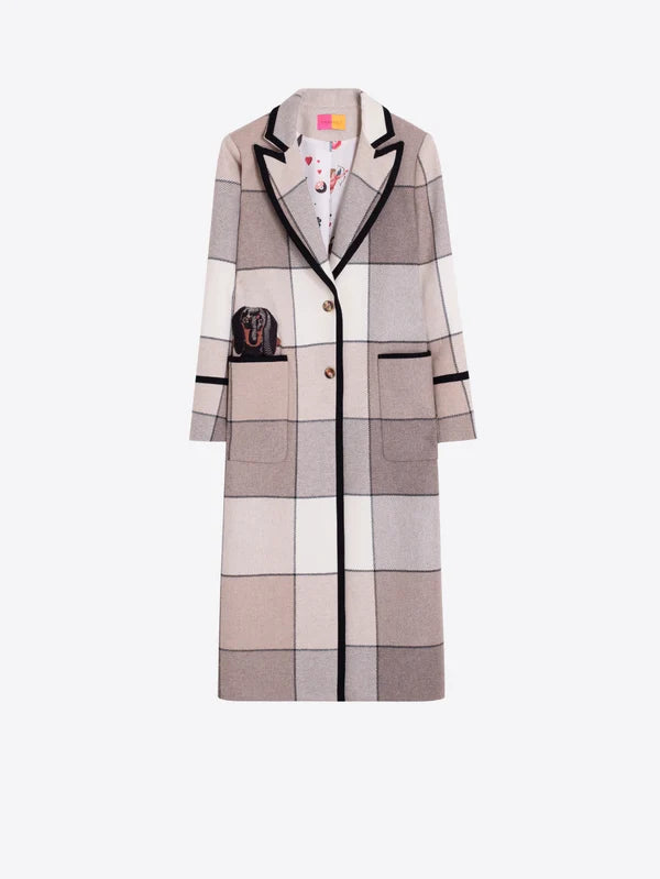 VILAGALLO - WOMEN'S PIPA EMB COAT