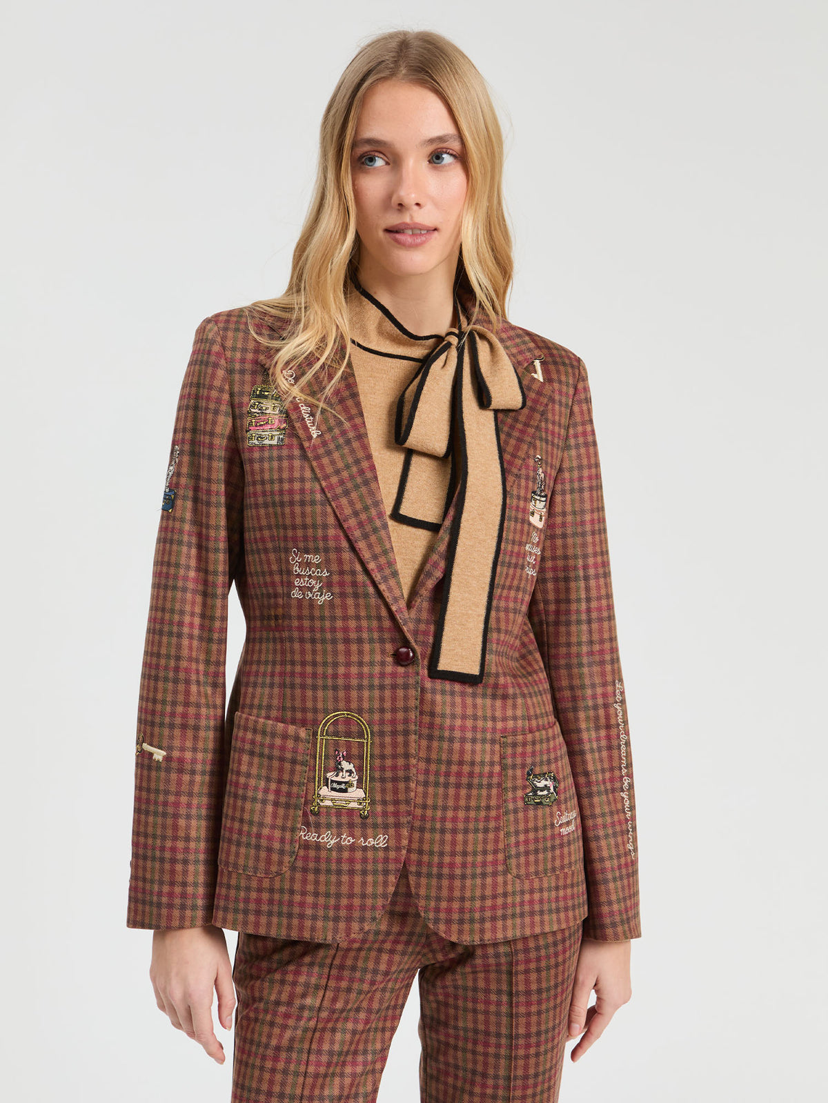 VILAGALLO - GADEA EMBROIDERED JACKET