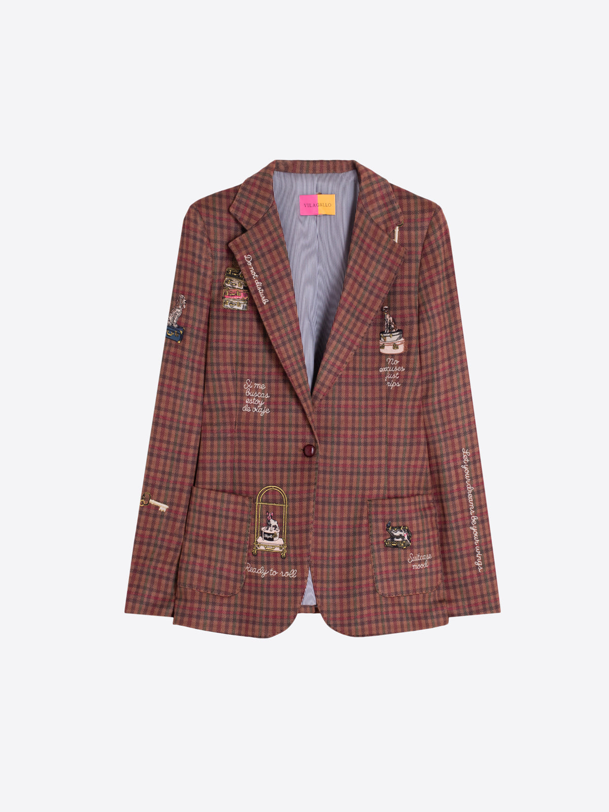 VILAGALLO - GADEA EMBROIDERED JACKET