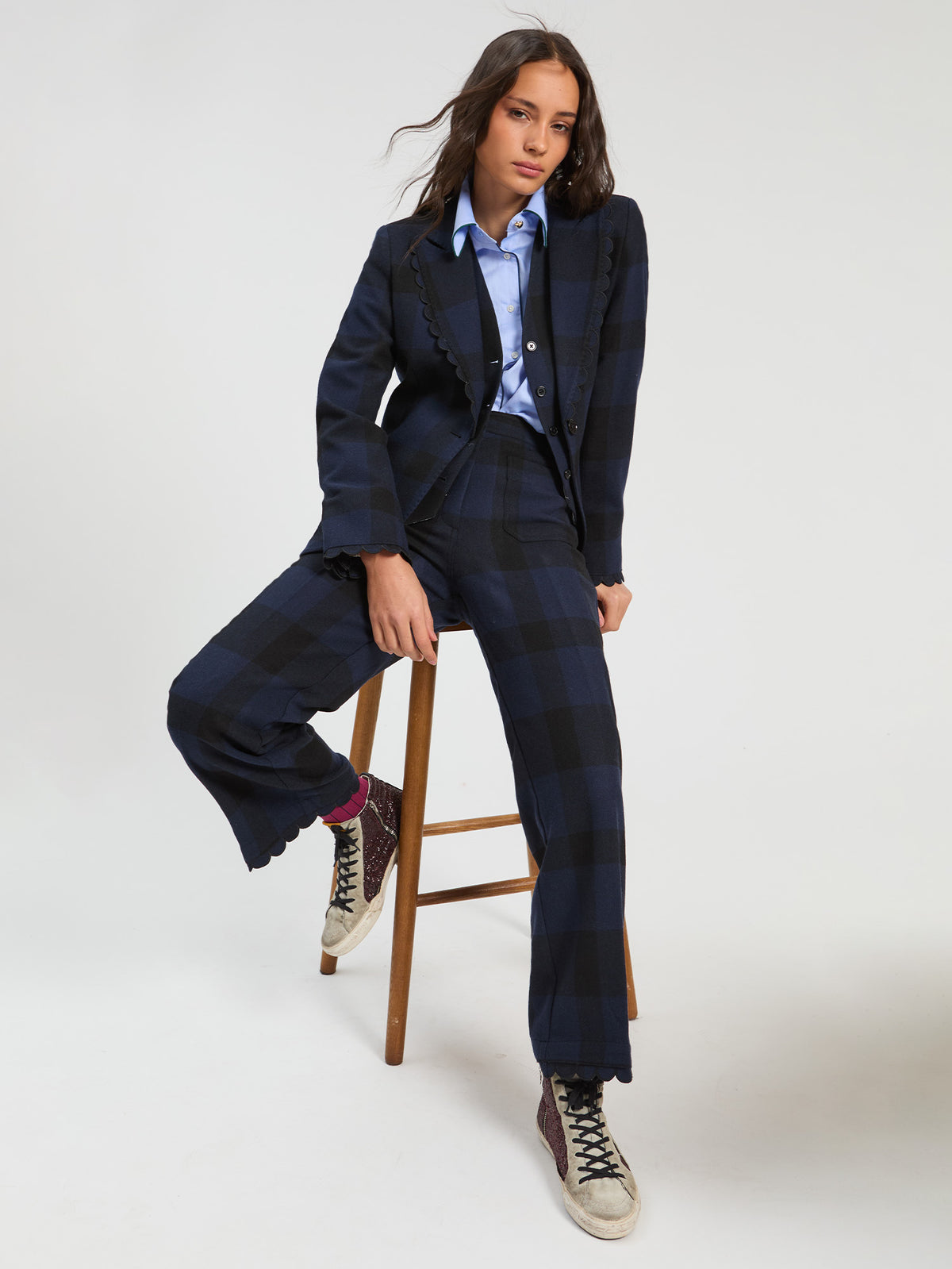 VILAGALLO - HILLARY EMBROIDERED JACKET