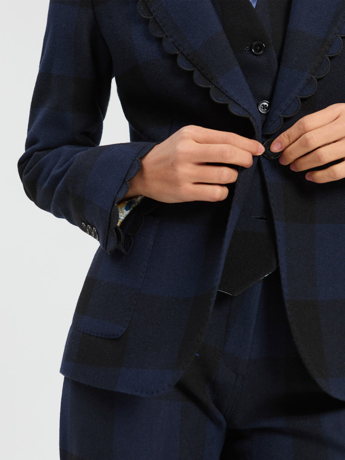 VILAGALLO - HILLARY EMBROIDERED JACKET