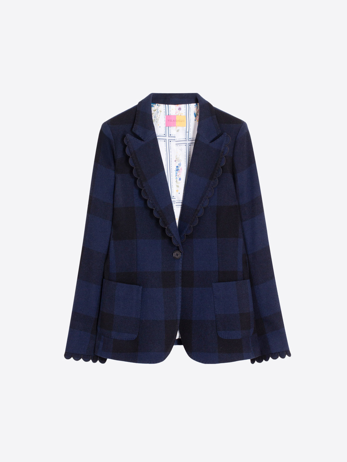 VILAGALLO - HILLARY EMBROIDERED JACKET